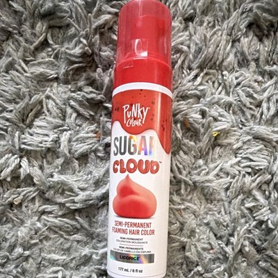 Punky Colour Sugar Cloud Foaming Semi-Permanent Hair Dye Licorice 6 fl oz