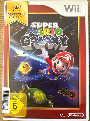 Nintendo Super Mario Galaxy Nintendo Wii Nintendo Selects PAL USK 6