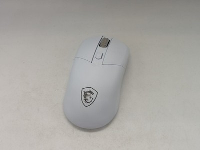 MSI Versa 300 Wireless Gaming Maus Bluetooth 8000 DPI Optical White (ohne Dongle)