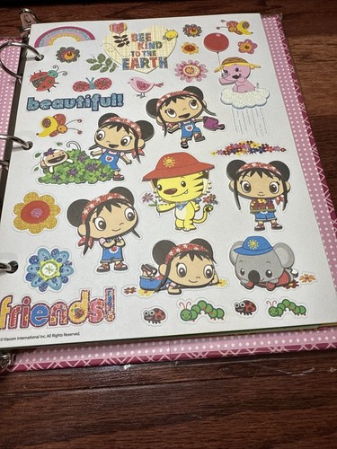Ni Hao Kai-Lan Sticker Collecting Book Vintage Nickelodeon ~New~ - Picture 3 of 7