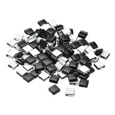 440pcs Mosaic Tiles, Micro Glass Tiny Mini Mosaic Tile DIY Hobbies Black