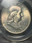 1958 D MS64FBL Franklin Half PCGS 46801436