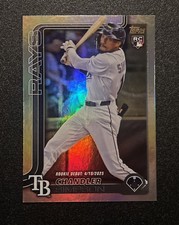 2025 Topps Update Series - Rookie Debut Chandler Simpson #US349 Rainbow Foil RC
