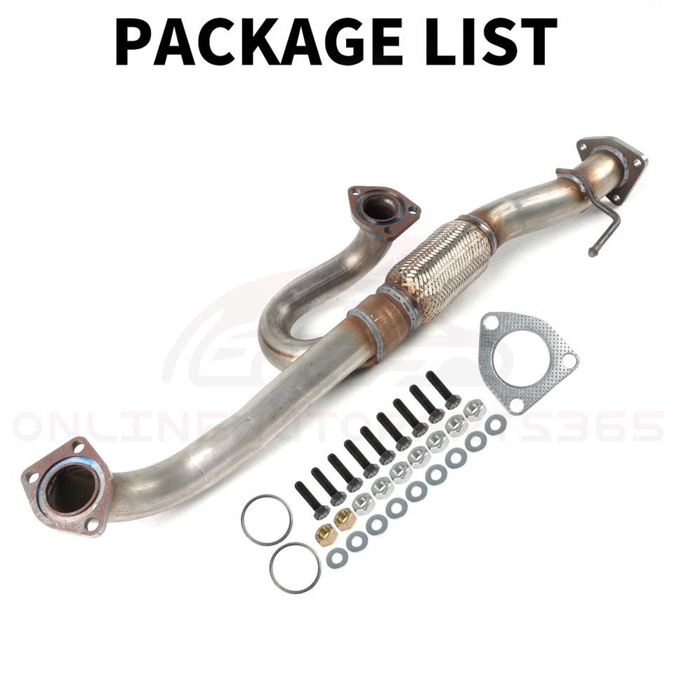 Fits: 2004 2005 2006 2007 2008 Acura TL 3.2L V6 Front Flex Y Pipe Direct Fit - Imagem 2 de 4