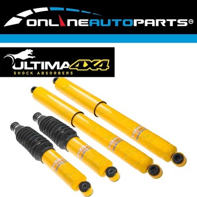 Set 4 Gas Shock Absorbers for Terrano II R20 4x4 3/1997-4/2000 Front & Rear H/D