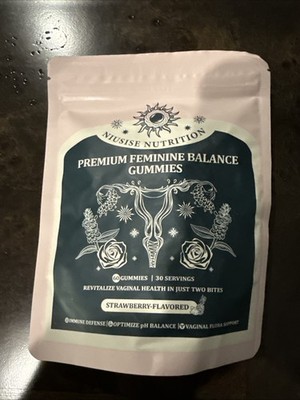 Feminine Balance Supplement for Women PH Health 60 Gummies-2 per serv EXP 6/27