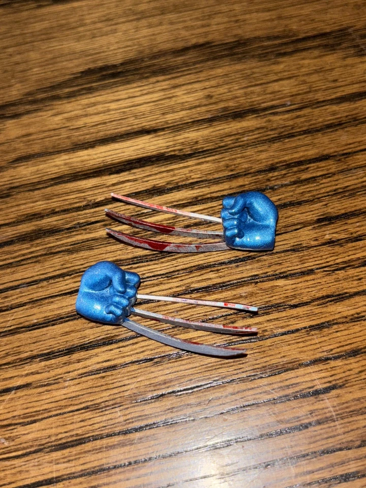 Mafex Wolverine WITH CUSTOM CLAWS tiger stripe medicom x-men marvel REAL - Image 3 of 4