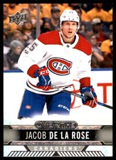 Jacob de la Rose 2017-18 Upper Deck Overtime #151 Canadiens NHL READ FREE SHIP