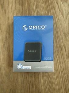 ORICO 512 GB Magnetique Externe SSD 4K ProRes HDR Enregistrement & A conserver 2000MB/s NIB