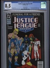 Justice League of America #70 (DC Comics Jan 1993), CGC GRADE 8.5, NEWSTSTAND ED