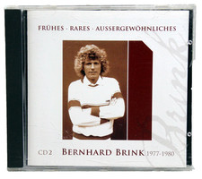 CD - BERNHARD BRINK - Frühes-Rares-Aussergewöhnliches - CD2 1977-1980