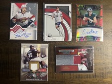 Mixed Sports Lot. RC Auto #’d. Hockey Soccer Football Baseball Cards