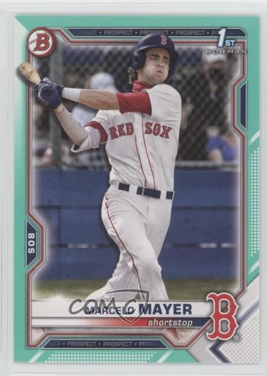 2021 Bowman Draft Aqua /199 Marcelo Mayer #BD-174 13c1