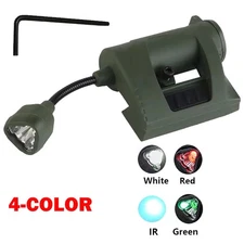 Green For MPLS Tactical Helmet Flashlight Rail Light IR Headlamp Signal Lamp HOT