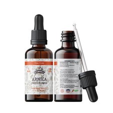 Arnica Tincture, Organic Extract Arnica Montana 2 Fl Oz Pack of 1 