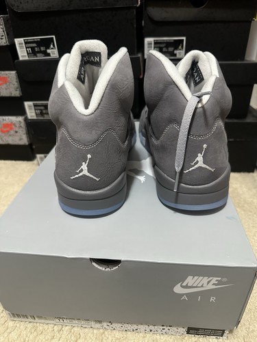 Air Jordan 5 Retro 2026 Wolf Grey Brand New Fast Shipping - Picture 3 of 5