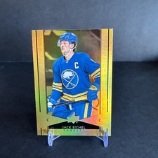 2021-22 Upper Deck TIM HORTONS GOLD ETCHINGS Hockey #G-13 Jack Eichel EX/NM