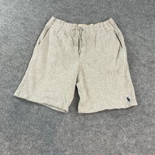 Polo Ralph Lauren Boys Shorts L 14-16 Gray Black/gray Cotton of Sweat Stretch
