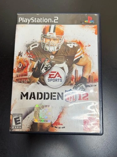 Madden NFL 12 Sony PlayStation 2 - FINAL MADDEN PS2 GAME - Complete in Box (CIB)