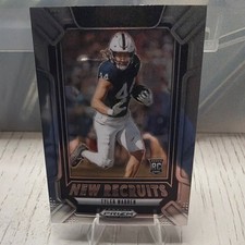 Panini 2025 Prizm Draft Picks New Recruits Rookie #13 Tyler Warren Penn State