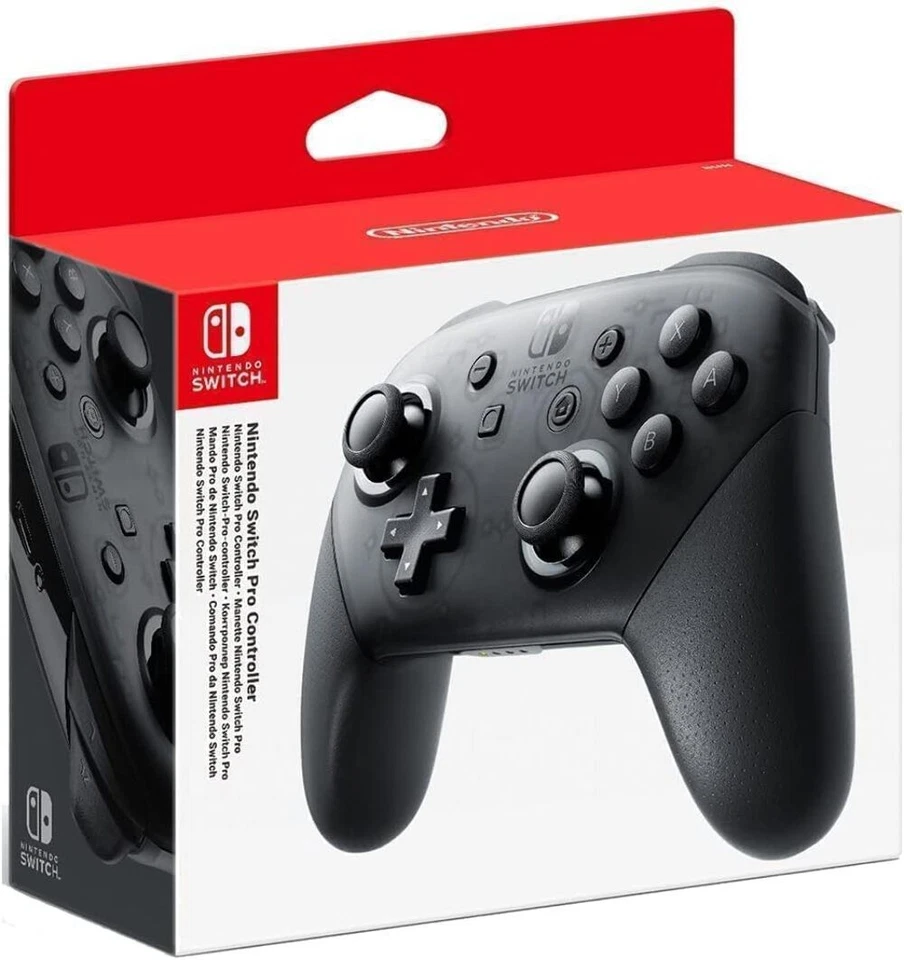 Nintendo Switch Pro Controller - Black New