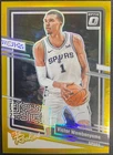 2023-24 Panini Donruss Optic GOLD Victor Wembanyama The Rookies /10 SPURS ROTY