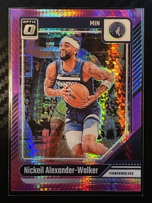 2024-25 Panini Donruss Optic Nickeil Alexander-Walker Pink Hyper Prizm