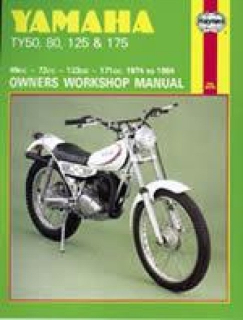 Yamaha TY50 80 125  175 74  84 Haynes Repair  by Haynes Publishing PAPERBACK