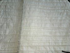 2 ivory Threshold standard size pillow shams near-perfect condition low shipping