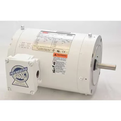 Dayton 1Ttb6bg Washdown Motor, 3 Ph, Tenv, 1/2 Hp, 1750 Rpm