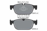Textar Bremsbelagsatz, Scheibenbremse 2231701 FüR Polestar Volvo