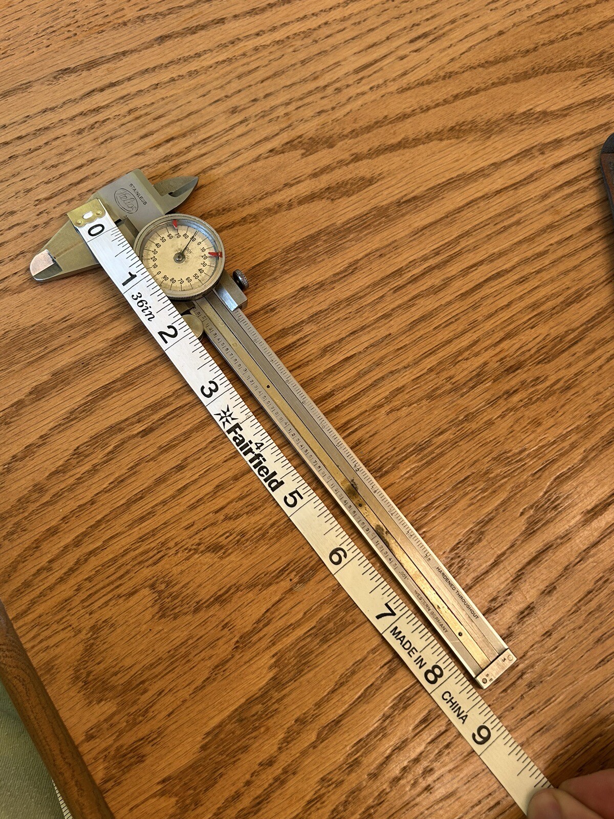 Vintage Helios Dial Caliper West Germany W/ Leather Pouch, Used eBay