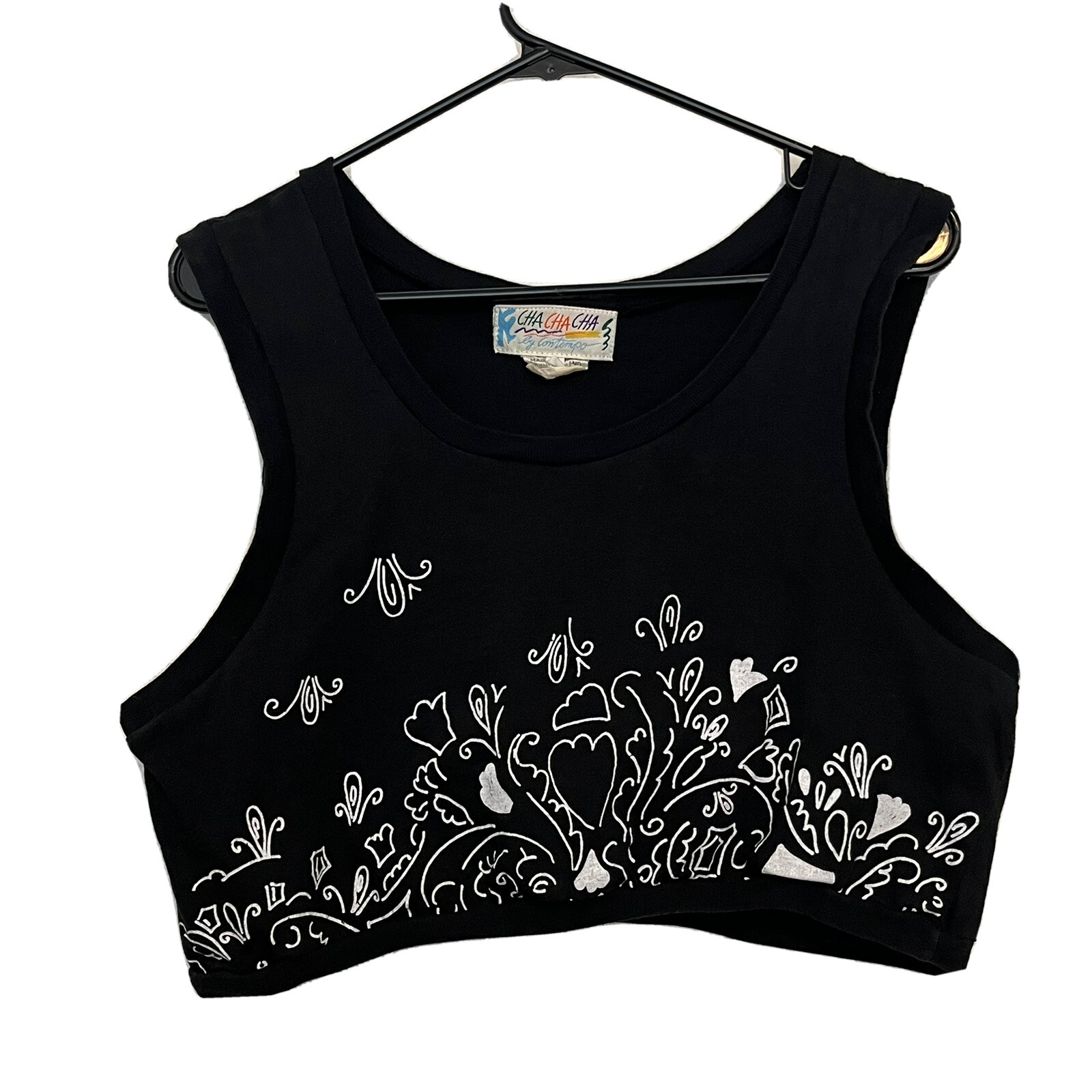 Vintage Cha Cha Cha By Contempo England Black White A… - Gem