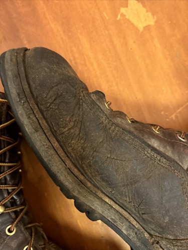 DANNER Rain Forest 8” Brown EH Leather Goretex GTX Work Boots 10600 Mens 12 EE - Picture 15 of 24