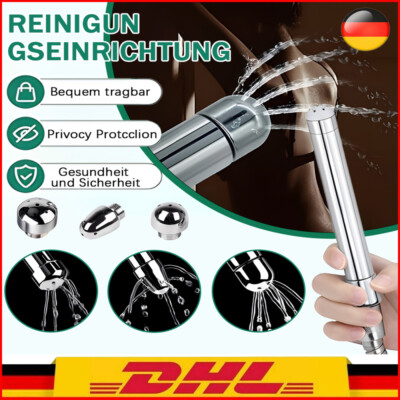 Klistier Duschkopf Intimdusche Analreiniger Analdusche Enema Darmspülung Douche-