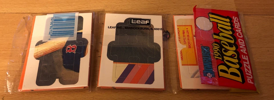 Donruss Rack Pack 1990 Bret Saberhagen Royals Jim Abbott Angels John Franco Reds Foto 2 de 2