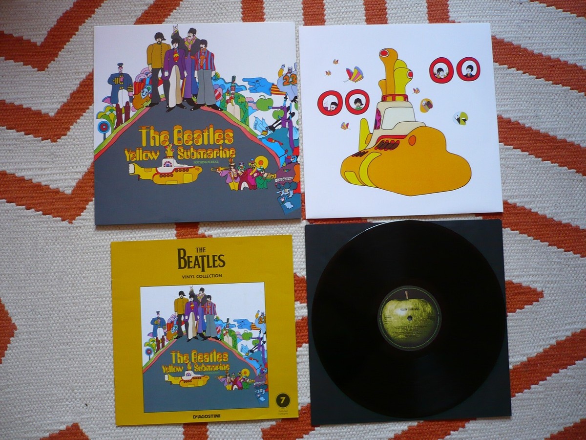 The Beatles Yellow Submarine Vinyl 2017 Apple De Agostini LP Inner