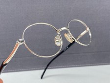 Yohji Yamamoto Eyeglasses Frames Men Woman Round Silver Metal 51 5202 Vintage