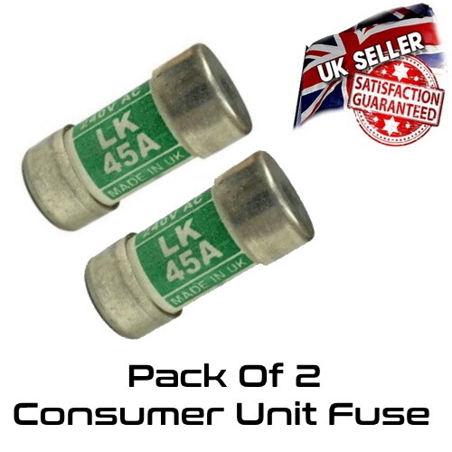 Consumer Unit Fuses Wylex Boards 5A 10A 15A 20A 30A & 45A Amp Pack Of 2 BS1361 - Picture 7 of 14