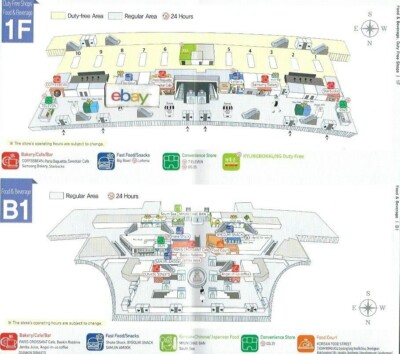 Transit Incheon T2 Map Incheon International Airport Map 1478x858