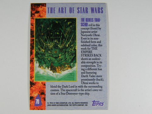 Star Wars - Galaxy - Art Design Series One - 1993 Lucasfilm - Topps - Sie wählen Ihre Karte - Bild 281 von 560