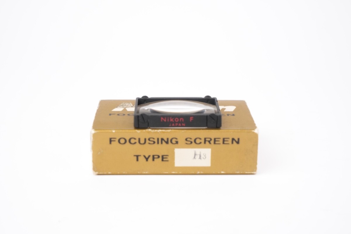 Nikon H3 – Écran De Mise Au Point Pour Nikon F Et F2, Avec Boîte, Occasion