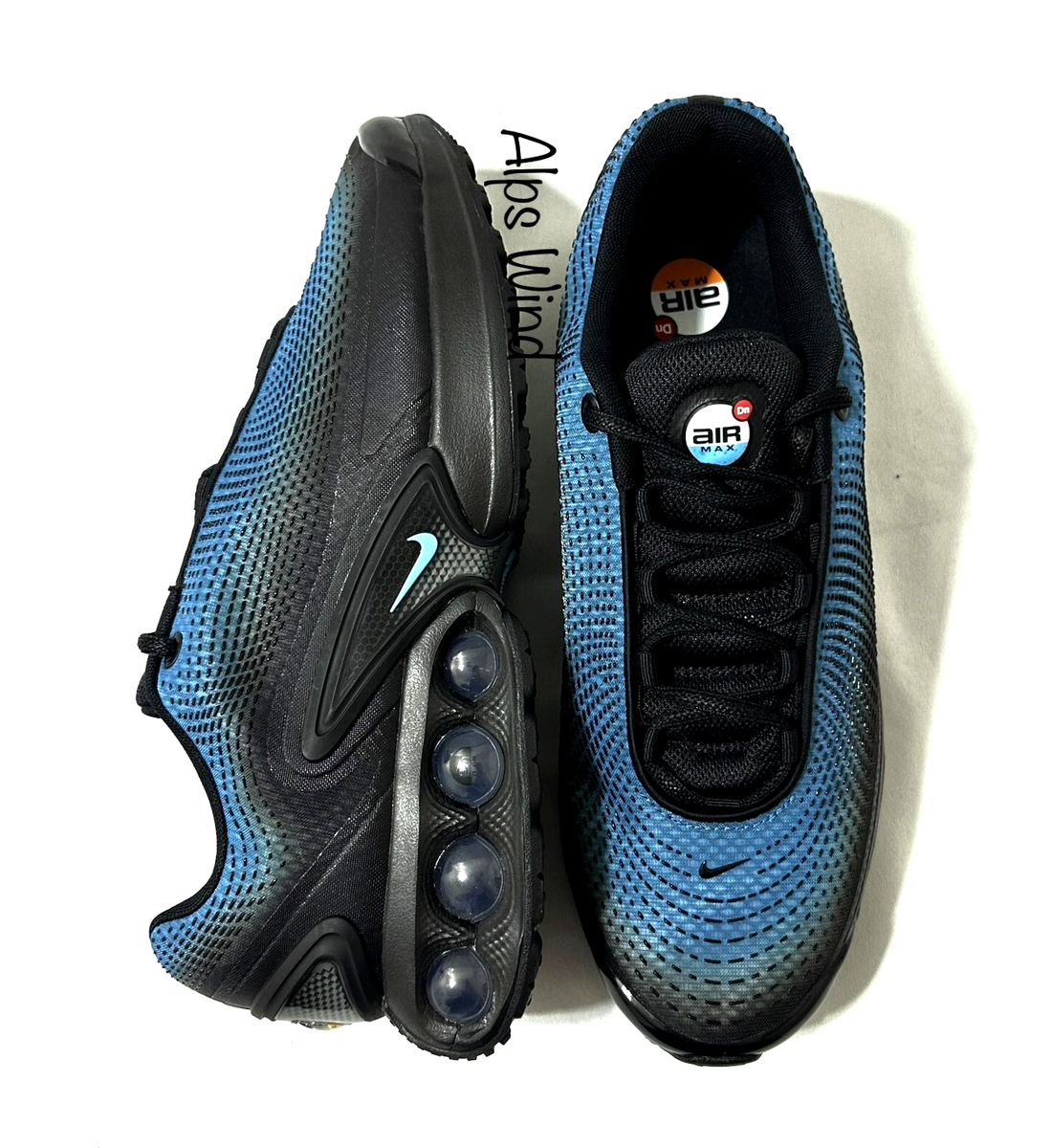 Nike Air Max DN Black Baltic Blue Cool Grey HV2524-001 Size 11