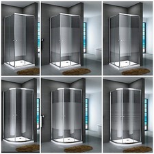 Duschkabine Eckdusche Viertelkreis Duschabtrennung Glas Dusche Runddusche ESG 