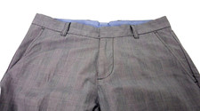 Tommy Hilfiger Women Pants Size 31 X 30 Plaid 100 Cotton Blue White