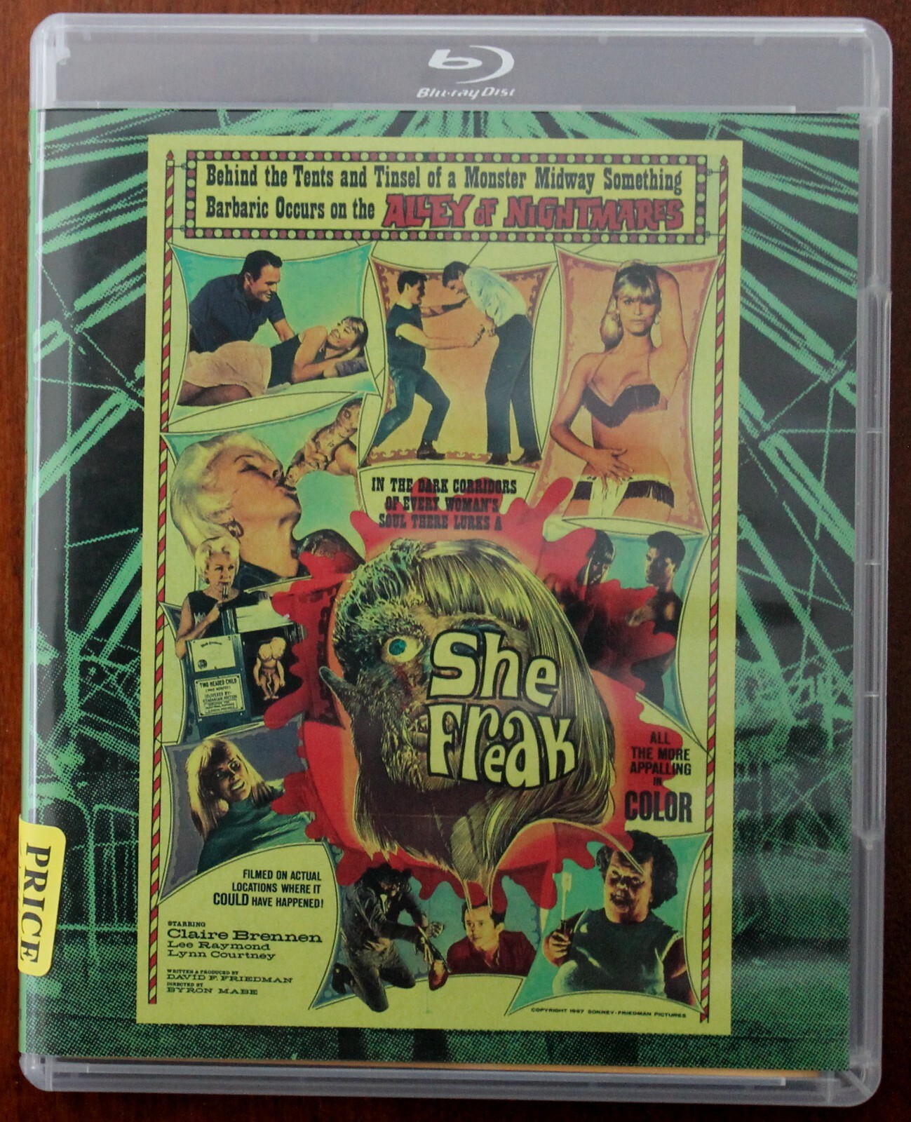 She Freak (Blu-ray) Claire Brennen/Something Weird/Like New/2124