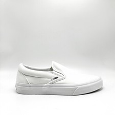  NEW Unisex VANS CLASSIC SLIP-ON SHOE TRUE WHITE VN000EYE W00   