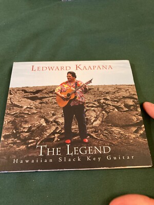 The Legend: Hawaiian Slack Key Guitar by Ledward Kaapana (CD, 2010) SIGNED RARE