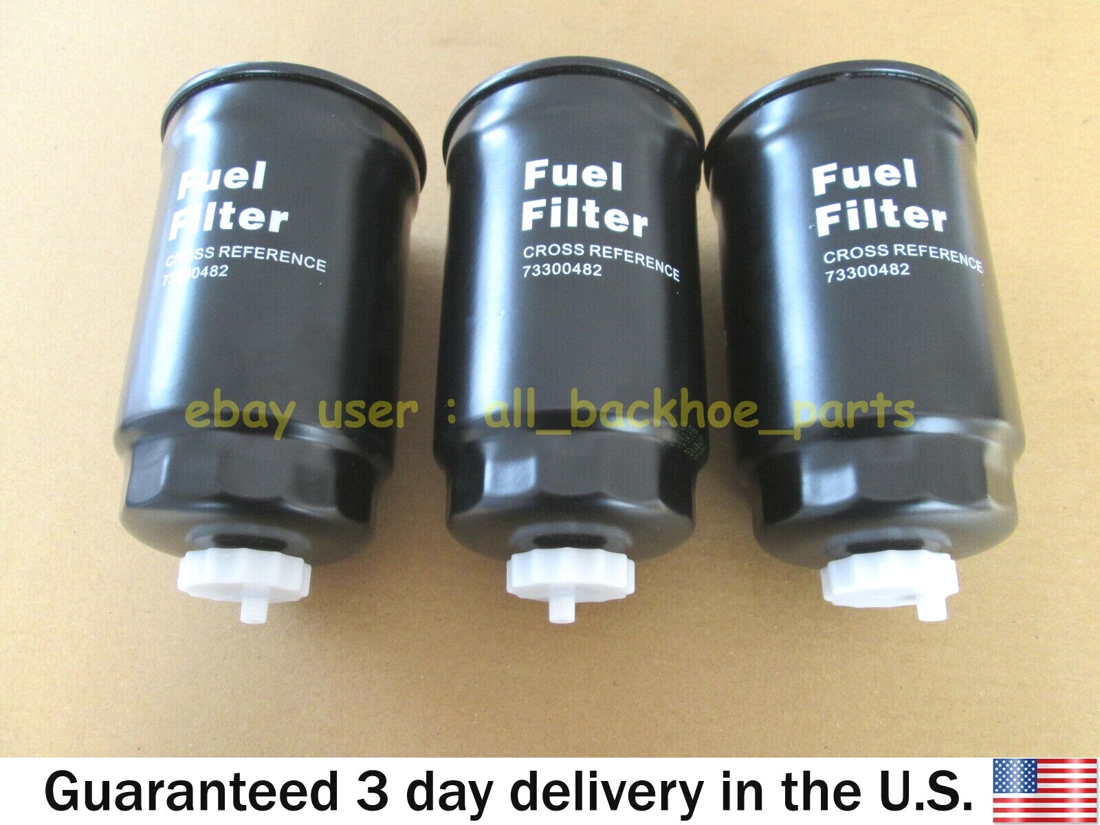 JCB BACKHOE FUEL FILTER, SET OF 3 PCS. (PART NO. 32/912001 32/912001A) eBay
