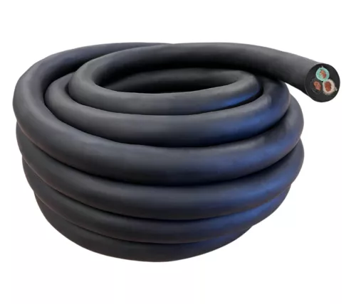 WindyNation 6/3 SOOW SO 6 Gauge 3 Conductor Portable Power Cord 600V Cable Wire